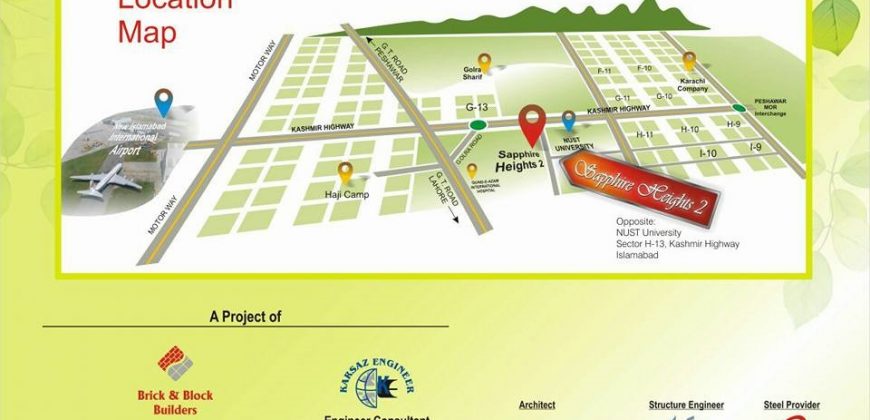 1 Bed Luxury Apartment, H-13, Opp NUST University.